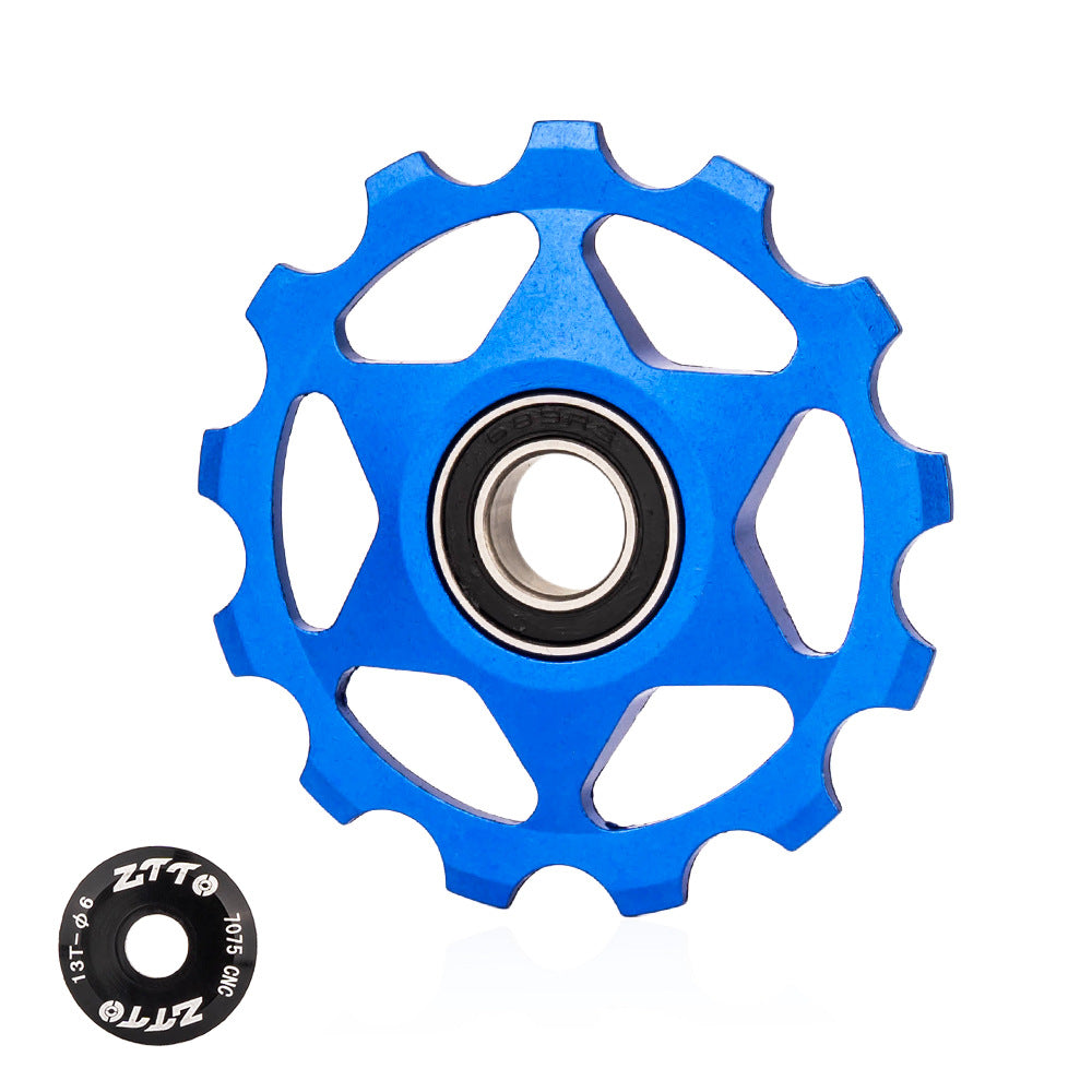 ZTTO 13T Aluminium Alloy Bike Rear Derailleur Pulley Bearing Wheel Guide Roller ZTTO 13T Aluminium Alloy Bike Rear Derailleur Pulley Bearing Wheel Guide Roller